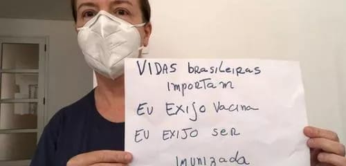 Bolsonaristas arrependidos agora fazem campanha pela vacina: “exijo ser imunizada”
